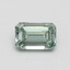 0.51 Ct. Fancy Intense Green Emerald Lab Grown Diamond