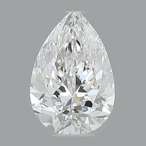 Pear diamond — real photo