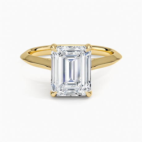 Piper Knife Edge Solitaire Ring