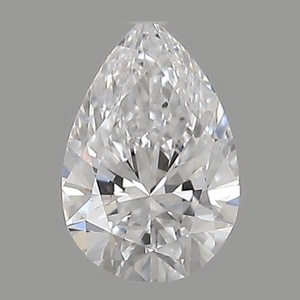 Pear diamond — real photo
