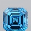 1.51 Ct. Fancy Vivid  Blue Asscher Lab Grown Diamond
