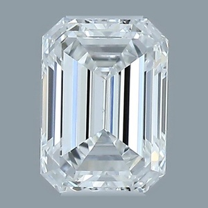 Emerald diamond — real photo
