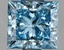 1.61 Ct. Fancy Vivid Blue Princess Lab Grown Diamond