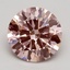 1.70 Ct. Fancy Pink Round Lab Grown Diamond