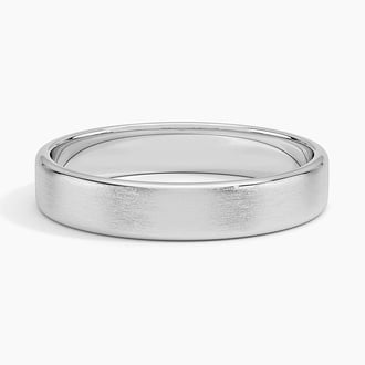 Mojave Matte Slim Profile 4mm Wedding Ring