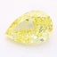1.15 Ct. Fancy Intense Yellow Pear Lab Grown Diamond