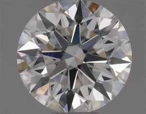 Round diamond — real photo