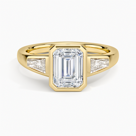 Hayes Three Stone Baguette Diamond Ring
