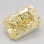 1.38 Ct. Fancy Intense Yellow Radiant Lab Grown Diamond