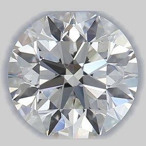 Round diamond — real photo