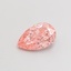 1.53 Ct. Fancy Vivid  Pink Pear Lab Grown Diamond