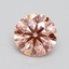 1.62 Ct. Fancy Intense Pink Round Lab Grown Diamond