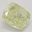1.50 Ct. Fancy Light Yellow Cushion Diamond