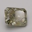 2.38 Ct. Fancy Vivid Green Radiant Lab Grown Diamond