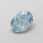 1.25 Ct. Fancy Intense  Blue Oval Lab Grown Diamond