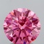 2.07 Ct. Fancy Vivid  Pink Round Lab Grown Diamond