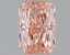 0.92 Ct. Fancy Vivid Pink Radiant Lab Grown Diamond