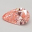 0.53 Ct. Fancy Vivid Pink Pear Lab Grown Diamond