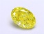 1.35 Ct. Fancy Vivid  Yellow Oval Lab Grown Diamond