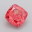 4.27 Ct. Fancy Vivid Pink Cushion Lab Grown Diamond