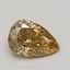 1.07 Ct. Fancy Greyish Yellow Pear Lab Grown Diamond