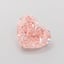 2.00 Ct. Fancy Intense  Pink Heart Lab Grown Diamond