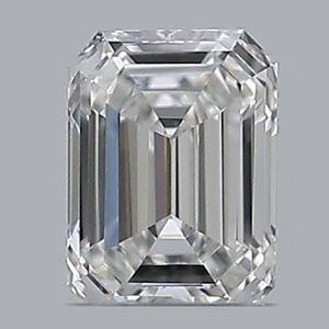 Emerald diamond — real photo