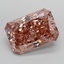 11.28 Ct. Fancy Vivid  Pink Radiant Lab Grown Diamond