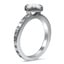 Round Flush Set Engagement Ring, smallview