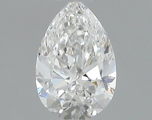 Pear diamond — real photo