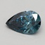 0.70 Ct. Fancy Vivid Blue Pear Lab Grown Diamond