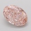 1.55 Ct. Fancy Vivid Pink Oval Lab Grown Diamond