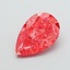 2.51 Ct. Fancy Vivid  Pink Pear Lab Grown Diamond