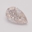 0.58 Ct. Light Pink Pear Diamond
