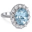 Retro Aquamarine Vintage Ring
