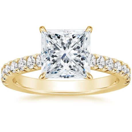 18K Yellow Gold Sienna Diamond Bridal Set (7/8 ct. tw.)