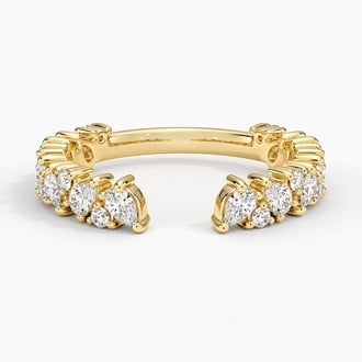 Olivetta Diamond Open Ring