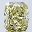 2.01 Ct. Fancy Intense Yellow Cushion Lab Grown Diamond