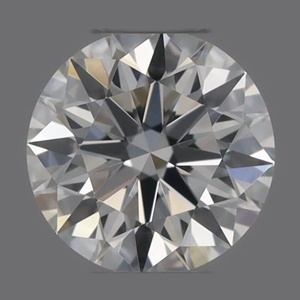 Round diamond — real photo