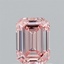 1.10 Ct. Fancy Intense  Pink Emerald Lab Grown Diamond