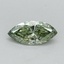 0.38 Ct. Fancy Vivid Green Marquise Lab Grown Diamond
