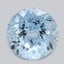 10.1mm  Blue  Round   Aquamarine