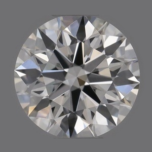 Round diamond — real photo