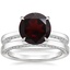 18K White Gold Charlotte Diamond Ring with Maeve Diamond Ring (1/4 ct. tw.)