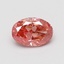 0.72 Ct. Fancy Vivid Pink Oval Lab Grown Diamond