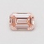 0.53 Ct. Fancy Intense Pink Emerald Lab Grown Diamond