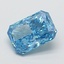 2.16 Ct. Fancy Vivid Blue Radiant Lab Grown Diamond