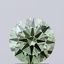 1.33 Ct. Fancy Vivid Green Round Lab Grown Diamond