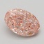 10.04 Ct. Fancy Vivid Pink Oval Lab Grown Diamond