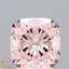 3.02 Ct. Fancy Intense Pink Cushion Lab Grown Diamond